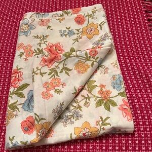 Vintage Bibb Muslin Twin Size Flat sheet